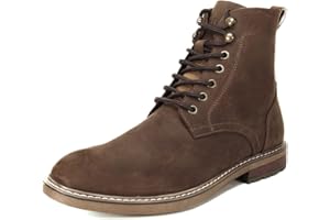 Arkbird Men's Motocycle Combat Boots, Comfortable Stylish Lace Up Fashion Casual Boot For Men