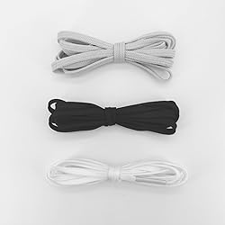 UamGlsob 5/32''(4mm) Soccer Shoe Laces for Soccer