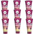 Veet Sensitive Skin Formula with Aloe Vera and Vitamin E, Dermatologically Tested Hair Removal Gel Cream 6.76 Fl Oz. for Legs & Body (9 Pack)