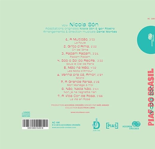 Son Nicola Piaf Do Brasil Amazon Com Music