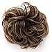 Onedor Premium Synthetic fiber Clip on Messy Chignon Bun Hair Extension Hair Piece Wig. Silky Smooth and Secure (4AH27X)