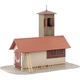 Faller FA131383 Fire Engine House Model Kit, Various