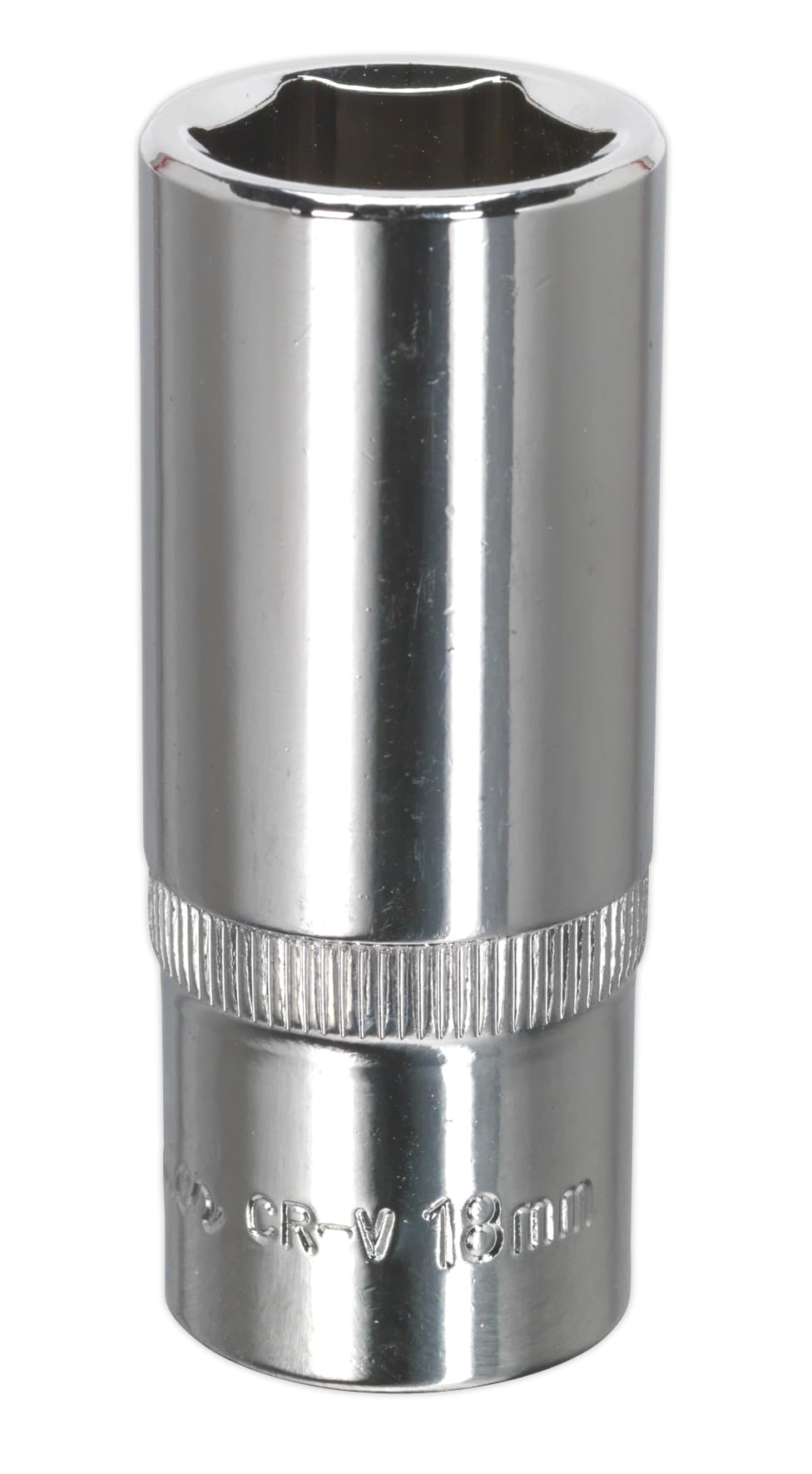 Sealey Sp3818D Walldrive Socket 18Mm Deep 3/8Sq Drive Fully Polished