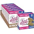 Sweet Loren's Vegan Breakfast Biscuits | Blueberry | 4g Protein, 19g Whole Grains | Plant Based, Gluten Free, Dairy Free, Nut Free Snacks | 6 Pack (30 Total Biscuits, 1.6 ounce each)