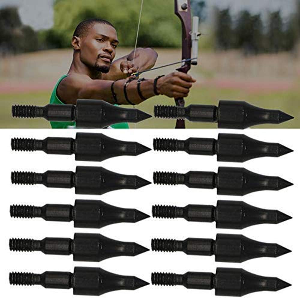 sansheng 20PCS Screw in Archery Bullet Points for Arrows, Bullet Points Arrows Field Target Practice Shooting，100 Grain Each : Sports & Outdoors