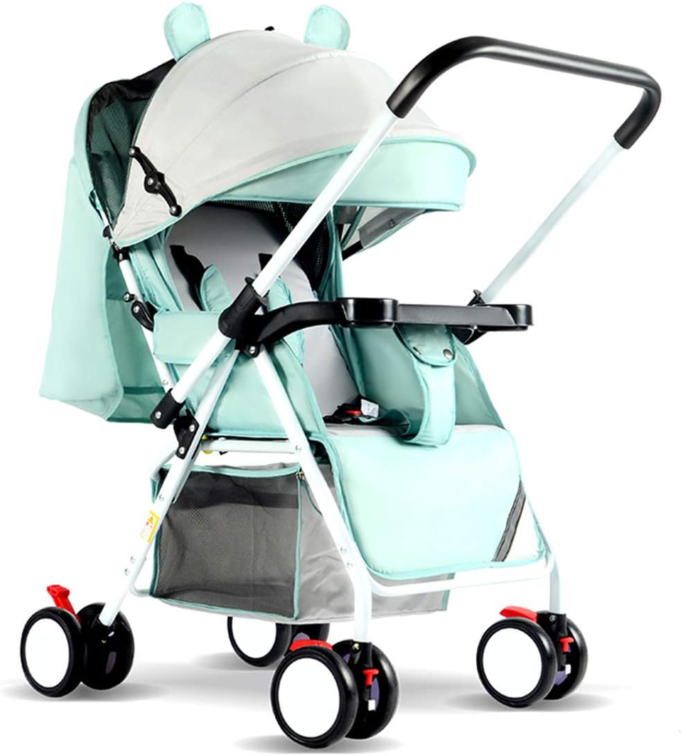 lightweight stroller with big basket