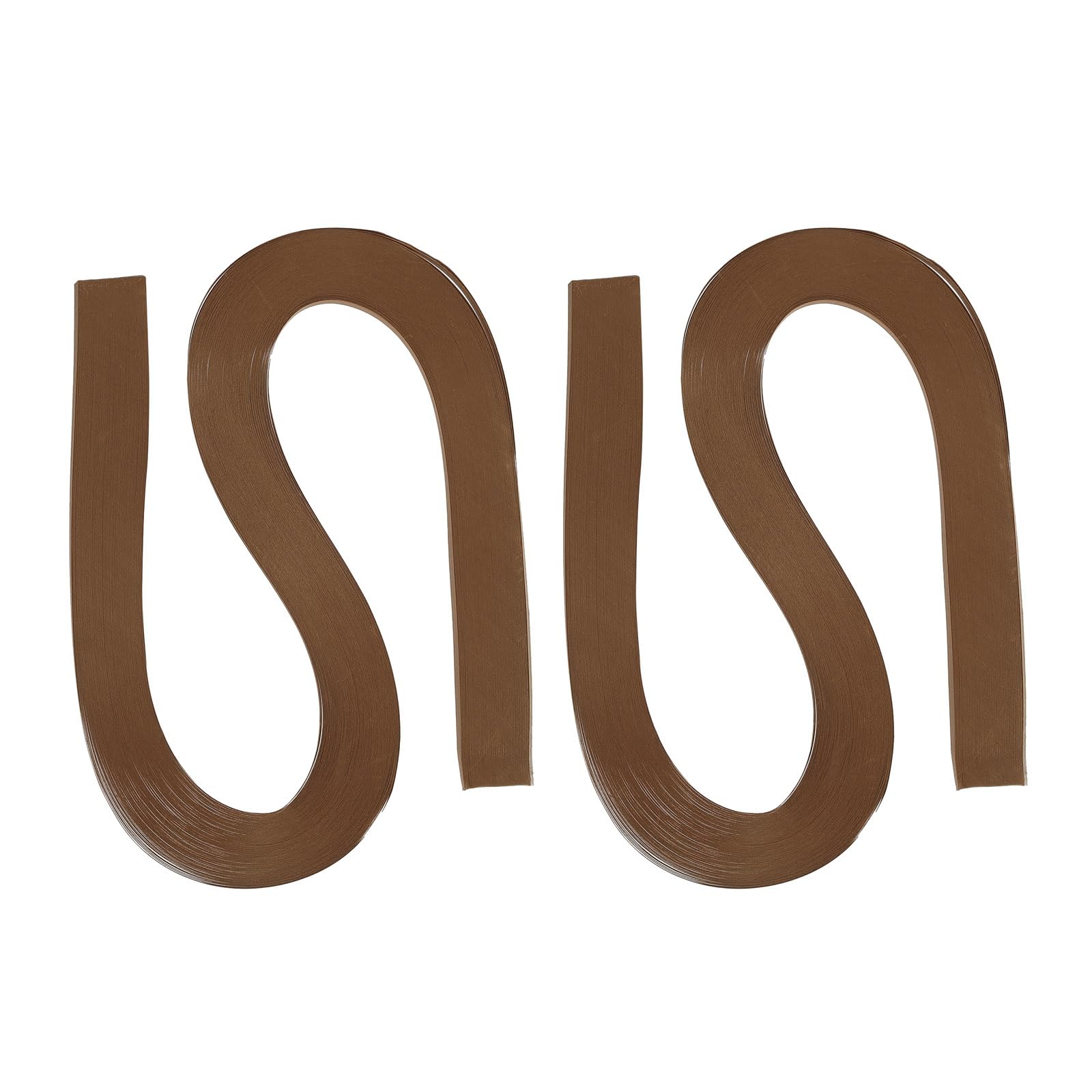 PATIKIL 240pcs Quilling Strips Paper 5mm(3/16") 54cm Origami Paper Quilling Strip for Art DIY Hand Craft Christmas, Dark Brown