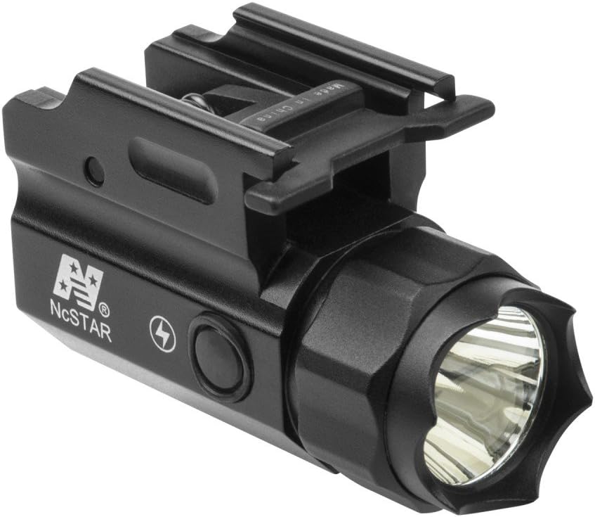 Tactical Compact Size STROBING LED Flashlight Kit w/Integral Quick Detach Mount/Fits H&k Hk VP9 VP40 P30L HK45 Handgun Pistols