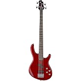 Cort ACTIONBASSPLUSTR Action Bass Plus Bass Guitar Trans Red