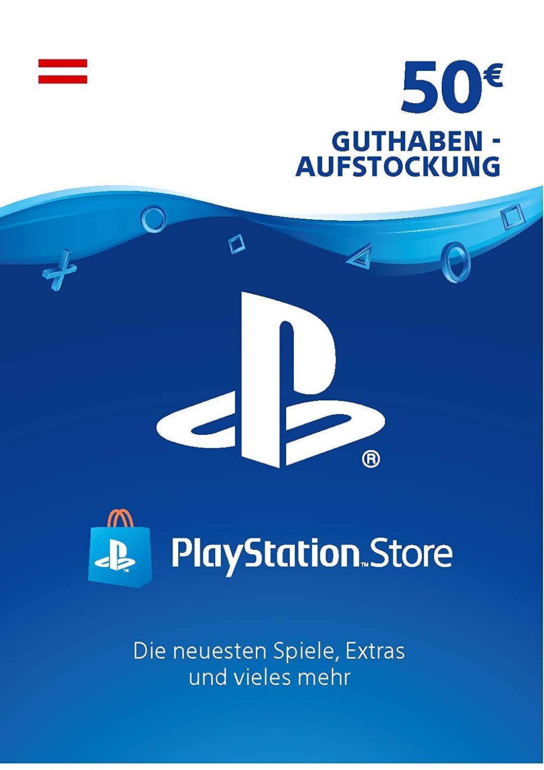 Psn Guthaben Aufstockung 50 Eur Osterreichisches Konto Ps5 Ps4 Download Code Amazon De Games