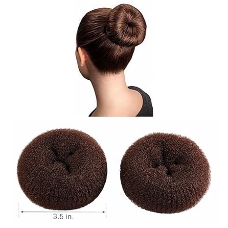 Buy Clothobeauty 2 Pieces Large Size Hair Bun Donut Maker Ring