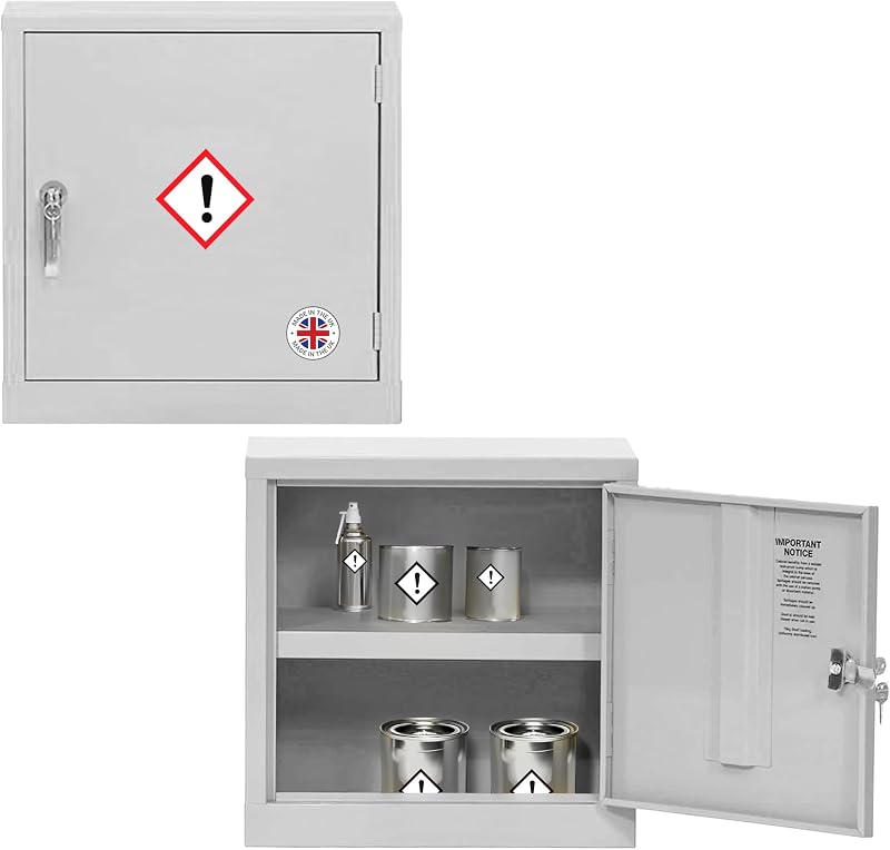 Horison Industries COSHH Cabinet - Fireproof Flammable Storage Cupboard
