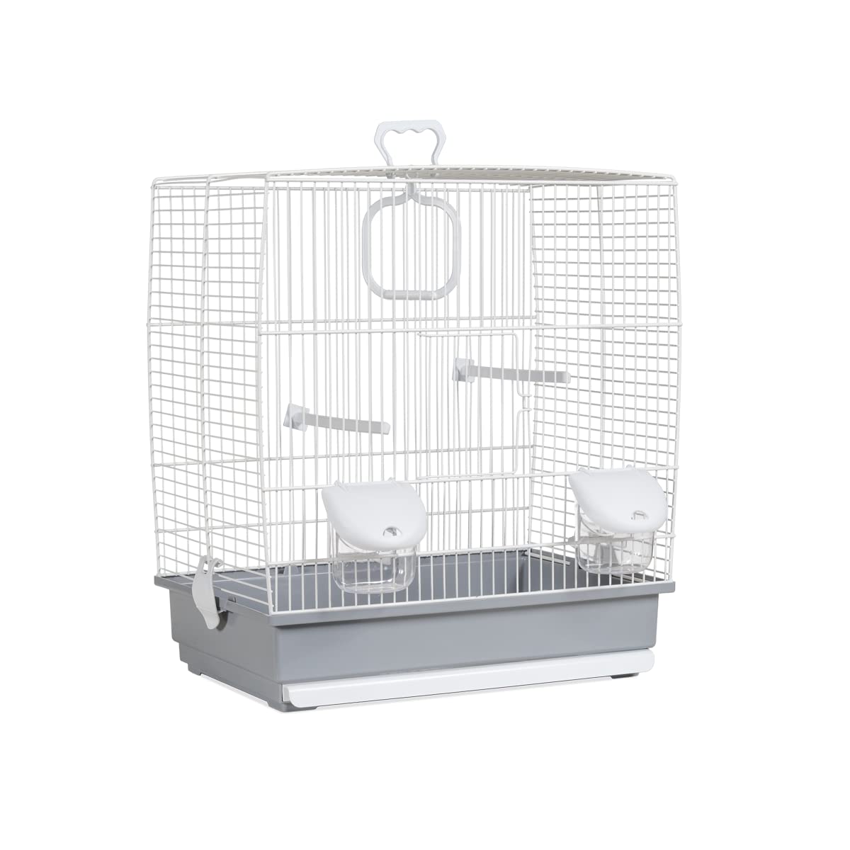 Voltrega Galileo Cage Medium 45cm (Canary/ Budgie),Gray, white