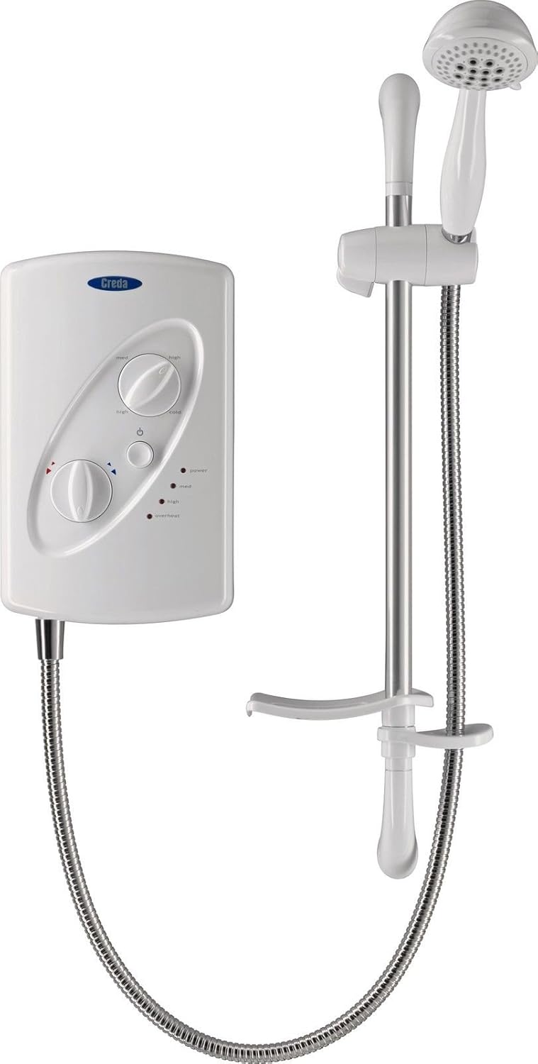 ELECTRIC SHOWER, CREDA, 8.5KW 53553060 By CREDA Amazon.co.uk Lighting