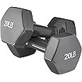 Amazon Basics Vinyl Coated Dumbbell Hand Weights