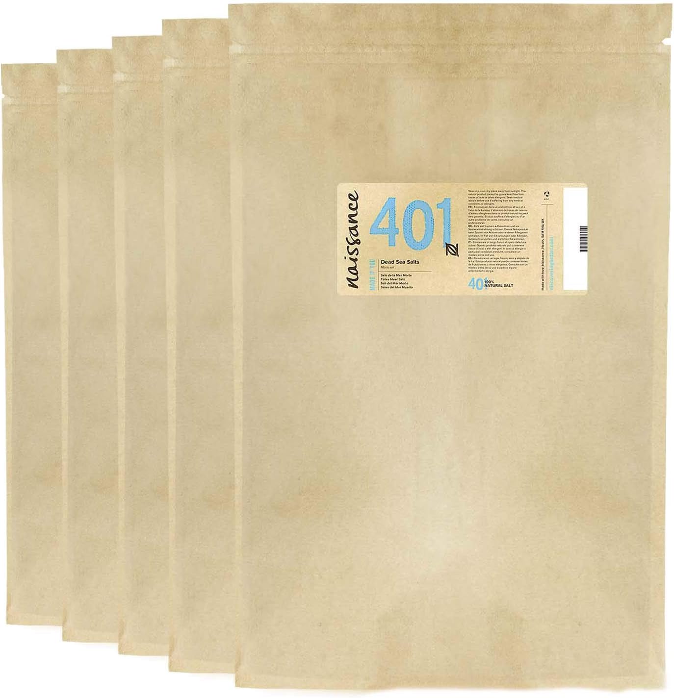 Naissance Dead Sea Salts 5kg (5x1kg) 100% Pure