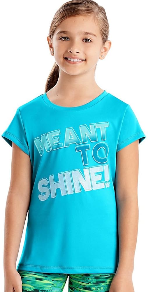 Hanes Sport Girls' Speed Dash Performance Tee