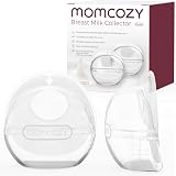 Momcozy Breast Milk Collector 90ml Capacity Leak-Resistant Fit view 1