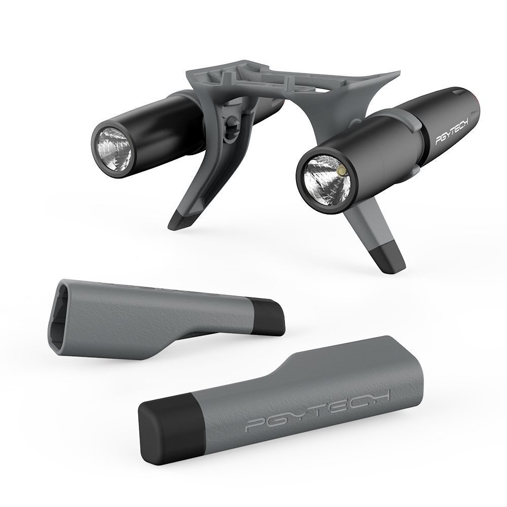 Extended Landing Gear Extension Kit with LED Headlamp Set For DJI Mavic Pro