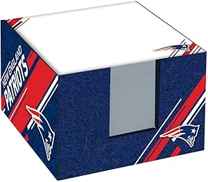 Turner Sports New England Patriots Note Cube W/Holder (8125001)