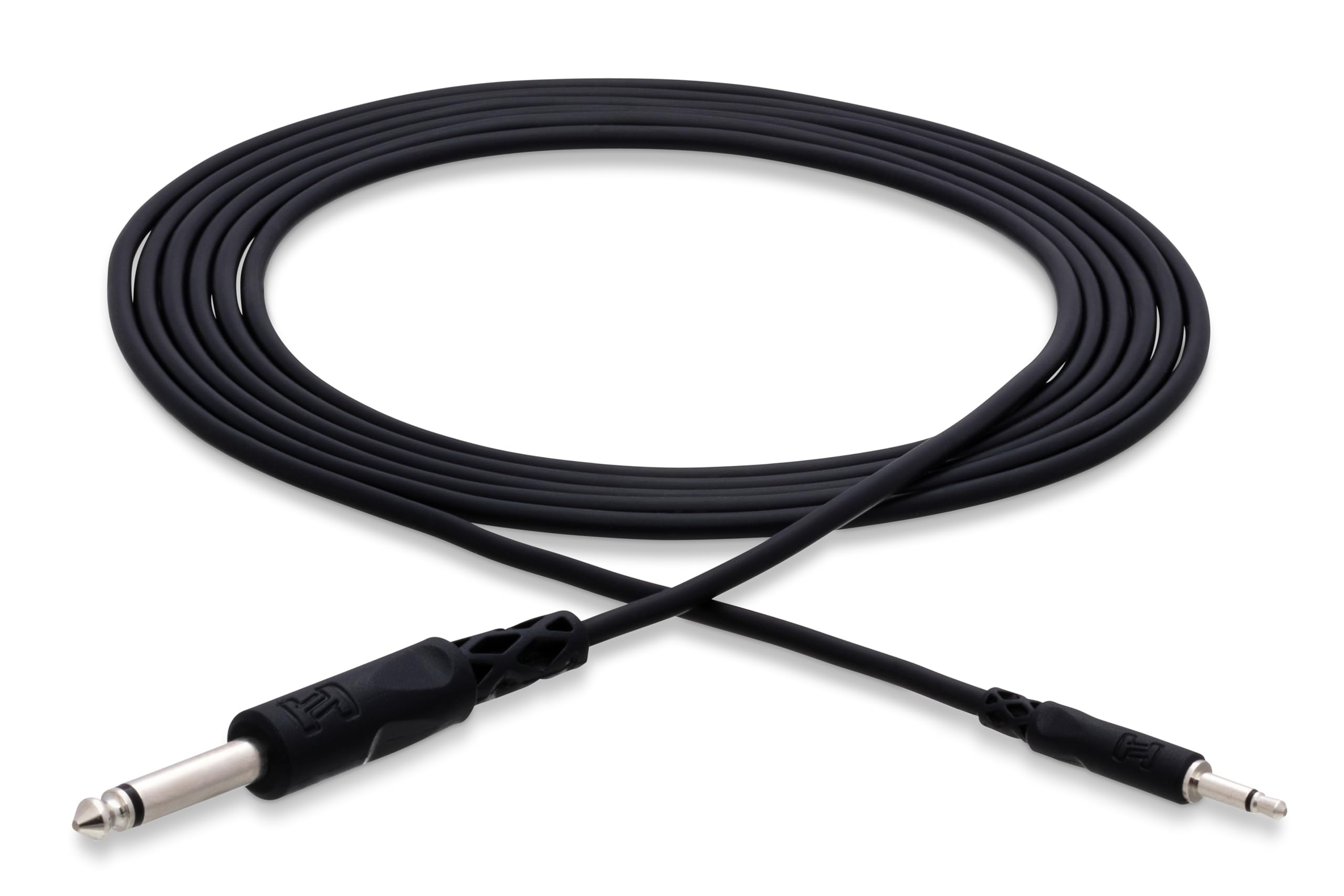 HosaTech CMP-310 10ft 3.5mm TS to 1/4 inch TS Mono Interconnect Cable