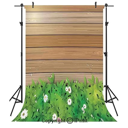 Amazon Com Watercolor Flower Home Decor Photography Backdrops