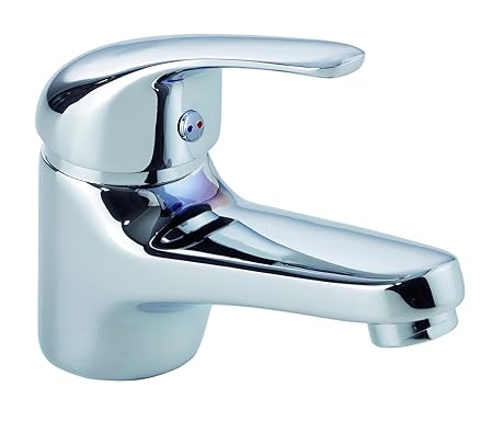 Eisl Waschtischarmatur Dolce Vita, Einhebelmischer mit Exzentergarnitur, Chrom, NI075CR