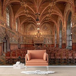 Wall Murals for Bedroom Beautiful Great Church Removable Wallpaper Peel and Stick Wall Stickers - 66x96 inches