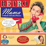 Retro Mama 2018 Magnetic Wall Planner Calendar