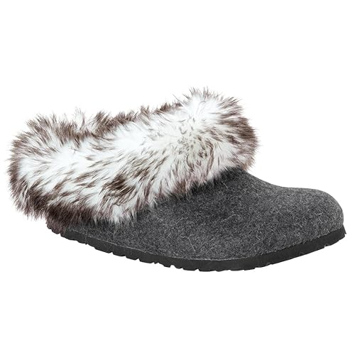 Faux fur birkenstocks Clearance