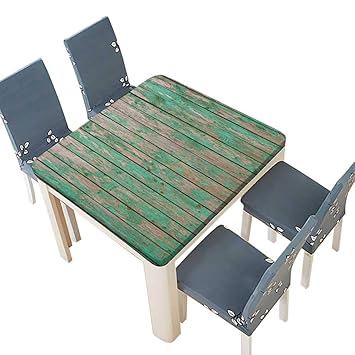 Amazon Com Pinafore Polyester Green Barn Wooden Planking Texture
