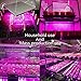 LIGHTIMETUNNEL LED Grow Light Panel, LED Plant Growing Light with Reflector Red Blue Bulbs Spectrum for Indoor Plants Veg Seedling Growing and Flowering