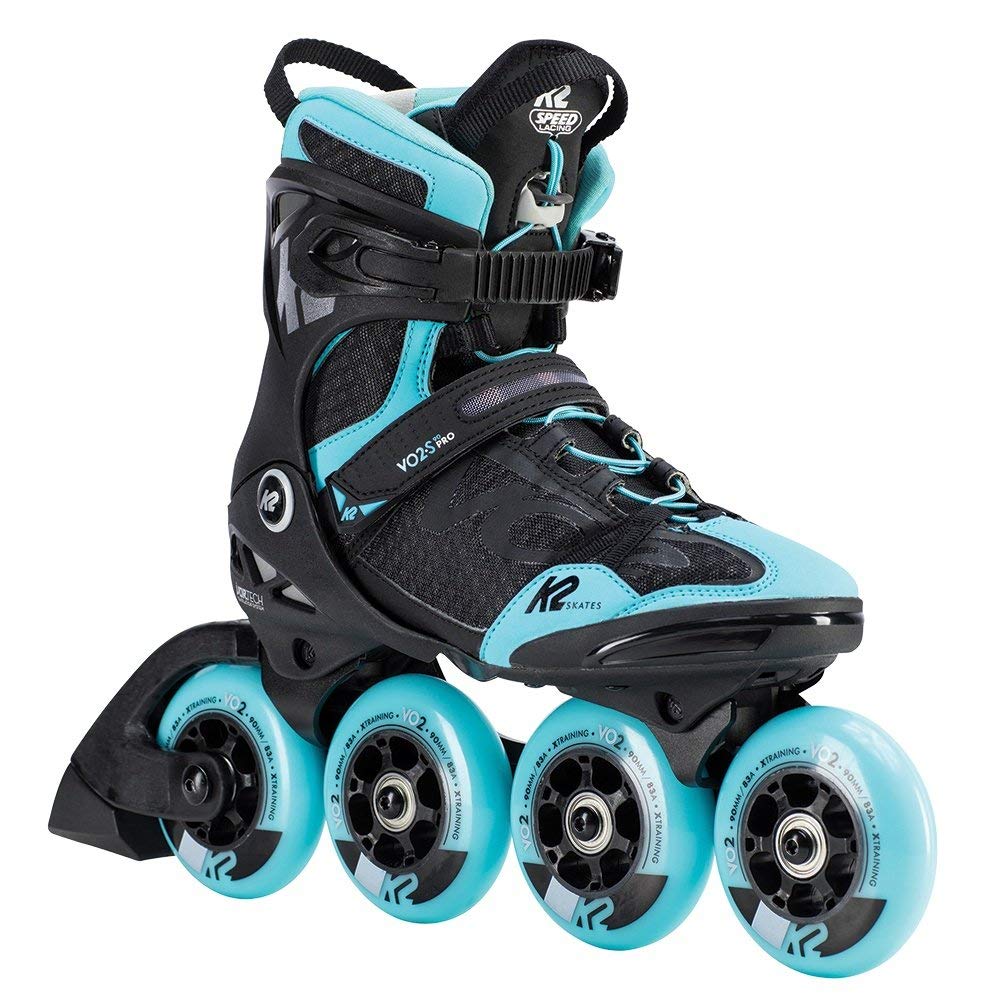 K2 Skate Womens Vo2 S 90 Pro Inline Skates Blackblue