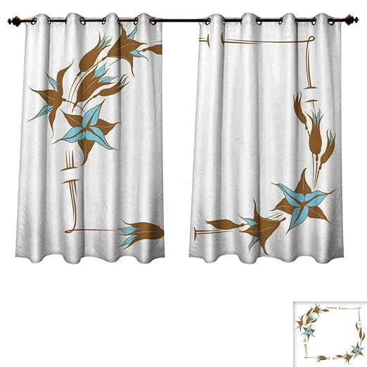 Rupperttextile Cortina Termica Opaca Con Diseno De Lunares