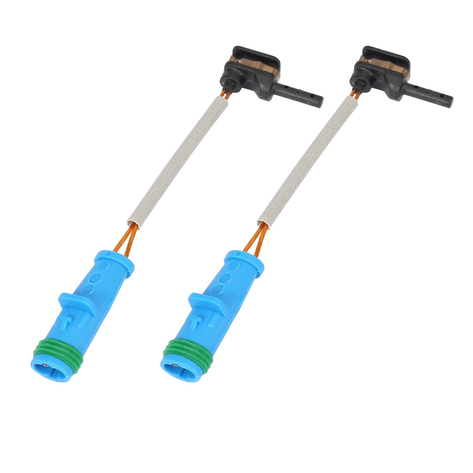 Photo 1 of X AUTOHAUX 2pcs Car Front Rear Brake Pad Electronic Wear Sensor Indicator 2319050014 1695401617 for Mercedes-Benz C43 AMG 2017