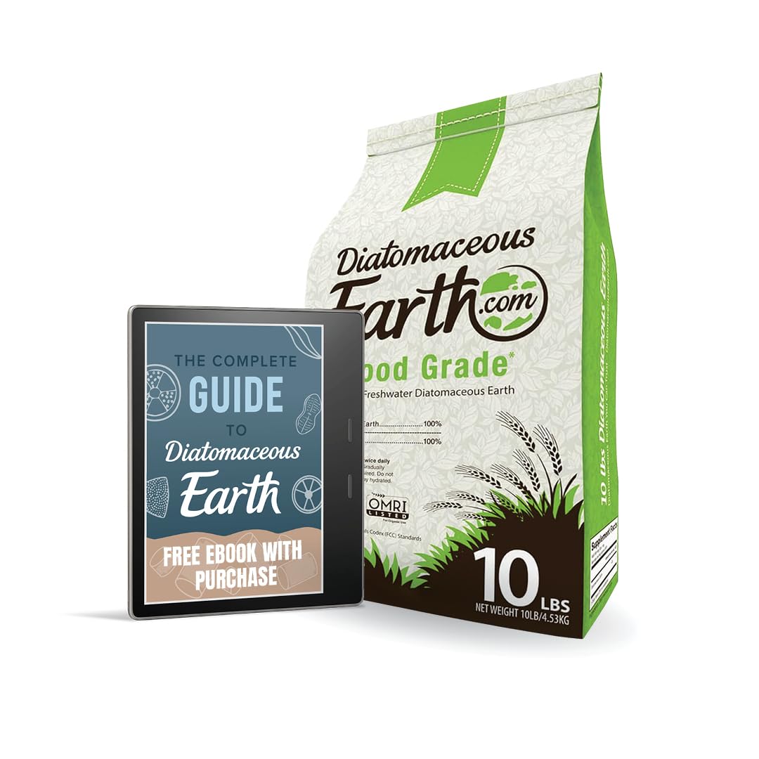 Photo 1 of DiatomaceousEarth Food Grade Diatomaceous Earth – 10lb | 100% Organic, All-Natural Powder | Safe for Humans & Pets | OMRI Listed for Organic Use