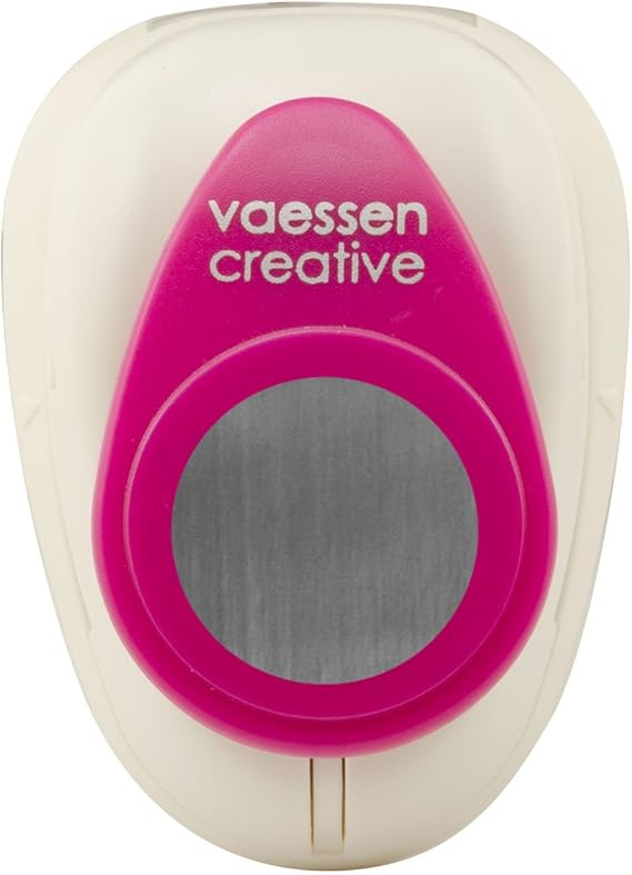 Vaessen Creative Craft Paper Punch Circle Motive Puncher, MultiColour