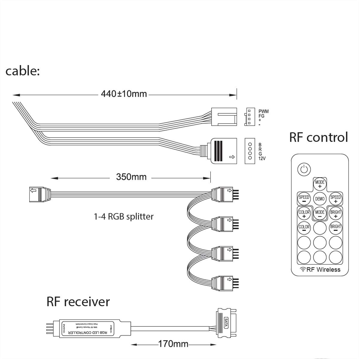 Rgb светодиод dmx led. Провод 7 pin argb. Схема подключения rgb вентиляторов. Контроллер вентиляторов argb распиновка. Как подключить rgb вентилятор.