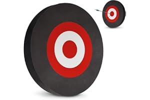 Cifupy 9.8'' Round EVA Foam Arrow Target Lightweight Crossbow Shooting Practice Portable Archery Moving Hunting Practice Accessories for Backyard Indoor Outdoor