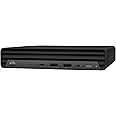 HP Elite Mini 600 G9 Desktop Computer - Intel Core i5 12th Gen i5-12500T Hexa-core (6 Core) 2 GHz - 16 GB RAM DDR5 SDRAM - 256 GB M.2 PCI Express NVMe SSD - Mini PC - Black