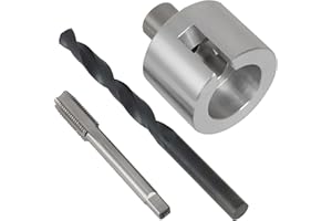 WIKIBB Crankshaft Drilling Pin Fixture Tool Balancer Bolt Compatible with GMC Chevy 230 283 327 250 235 261 (Include Tap & Drill Bit)