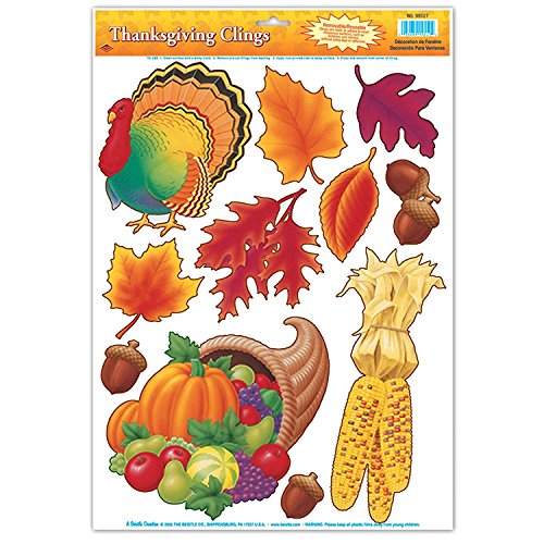 Fall Clings Bundle - Windows and Mirrors Party Accessory Decoration
