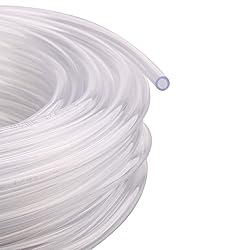 DERNORD PVC Tubing 1/4"ID X 3/8"OD Flexible Clear