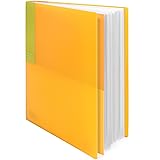 Kokuyo 20-Pocket Binder with Plastic Sleeves
