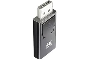 Displayport to HDMI Adapter, SK Depot® 4K DP to HDMI Adapter, DisplayPort to HDMI Female Converter Displayport 1.4Vfor Comput