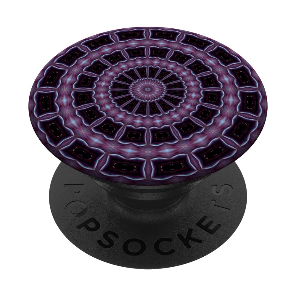 Futurist Portal Mandala Radial Circle Pattern 1 PopSockets Swappable PopGrip