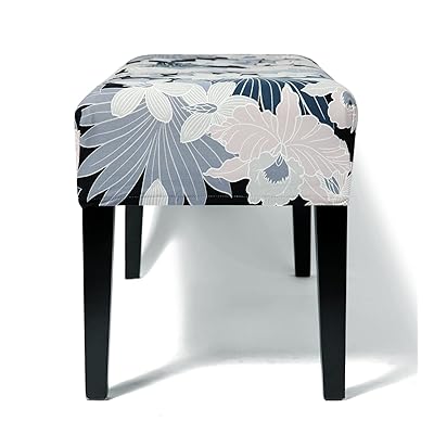 Buy Womaco Dining Room Bench Covers Stretch Spandex Upholstered Bench Seat Cushion Slipcovers For Kitchen Dining Bench Seat Protector Leaves And Flowers Large Online In Indonesia B08212mwp5