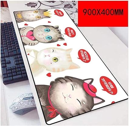 Amazon マウスパッド猫猫の爪900x400mmマウスパッド スピードゲーミングマウスパッド 3mm厚の拡張xxl大型マウスマット ノートブック Pc A Lmsnb マウスパッド 通販