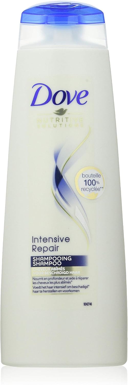 DOVE Intense Shampoo 250 ml, Pack of 6, white, 250 ml (Pack of 6)
