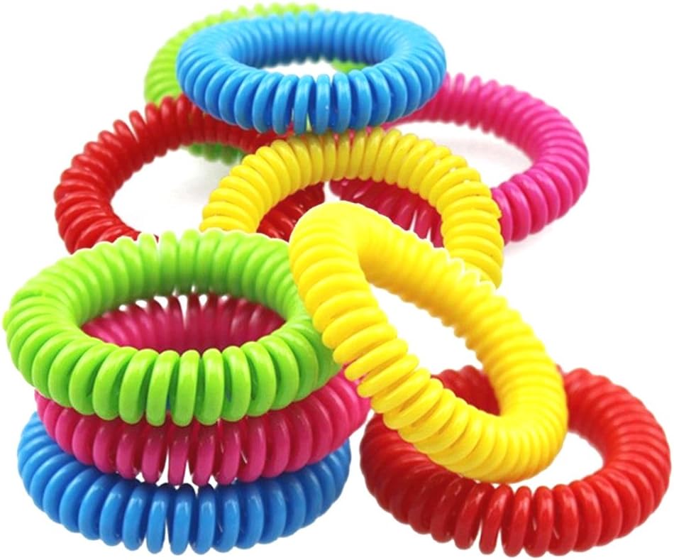 KYWISS Mosquito Repellent Bracelet Bands All Natural, Deet Free Waterproof - Suitable for Children (10 Pack)